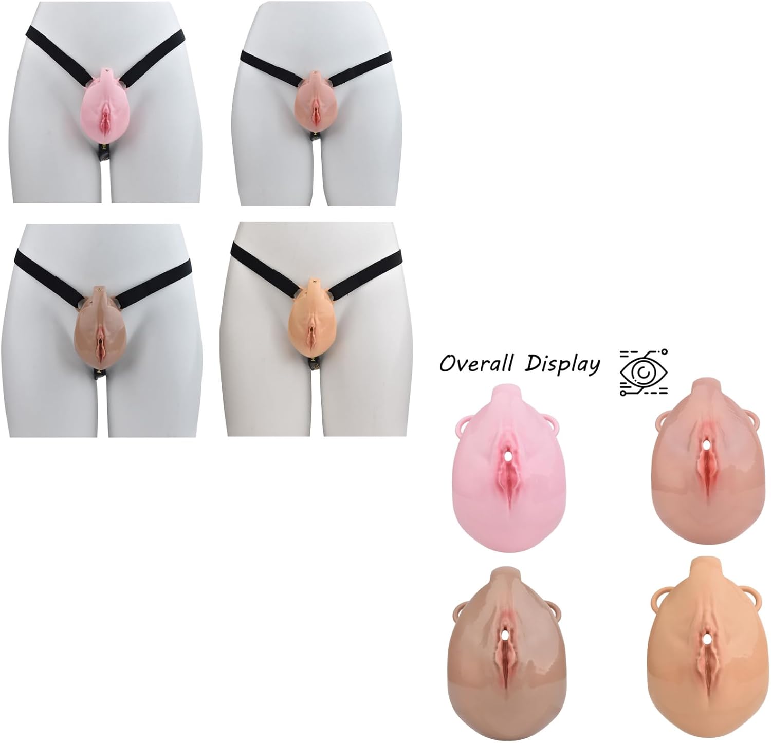 Men's 3D Resin Fitness Exercise Protection Cage - Matching Auxiliary Bands - 4 Colors - A331 Brown Auxiliary Belt