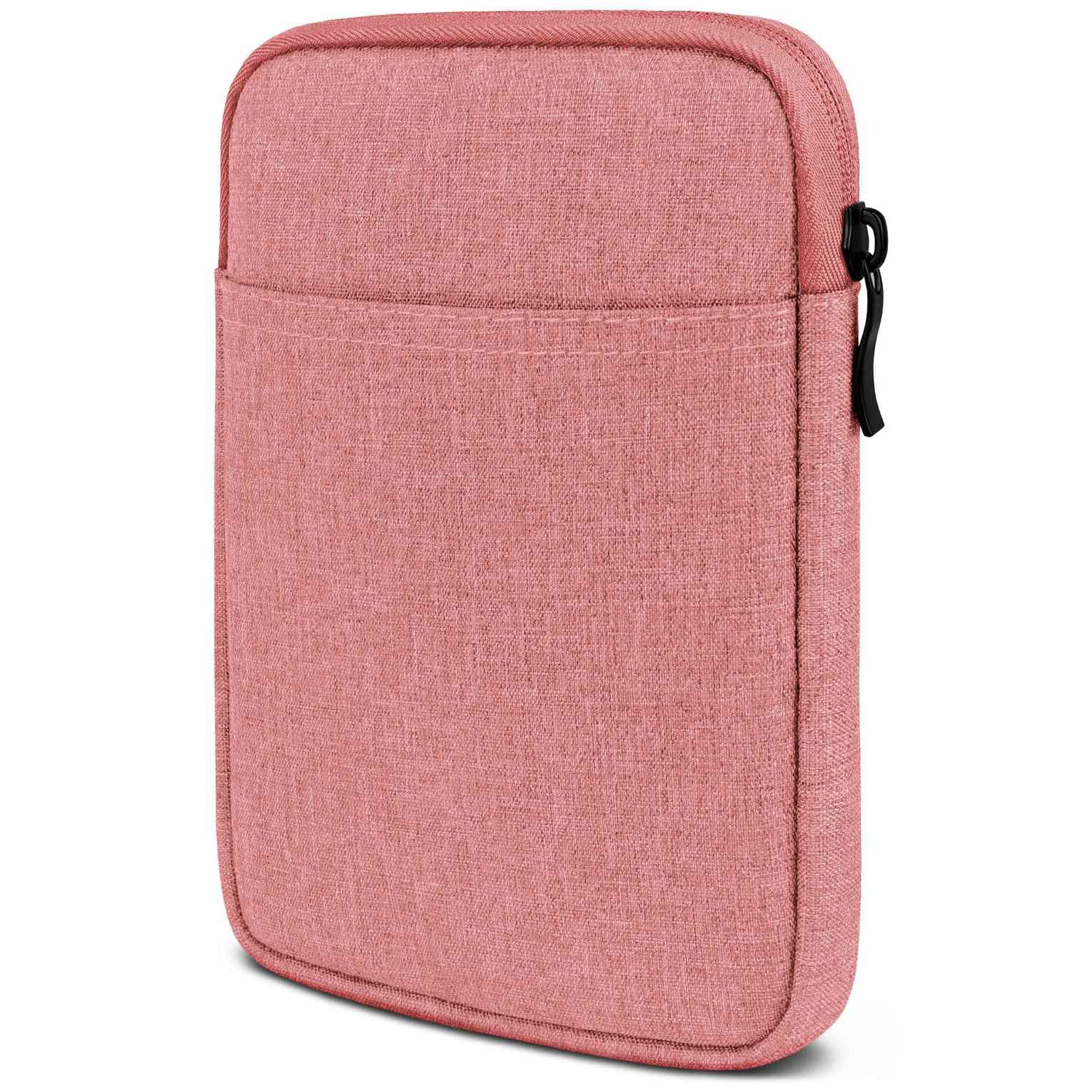 moex Case for Amazon Kindle (2019) - Case with Accessory Compartment, E-Book Reader Minimalist Zipper Case, Waterproof, Coral Pink