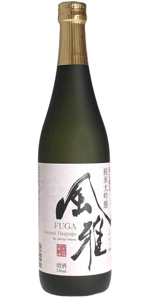 Nihonsakari Sake Fuga Junmai Daiginjo, 16.00%, 720 ml, Ac