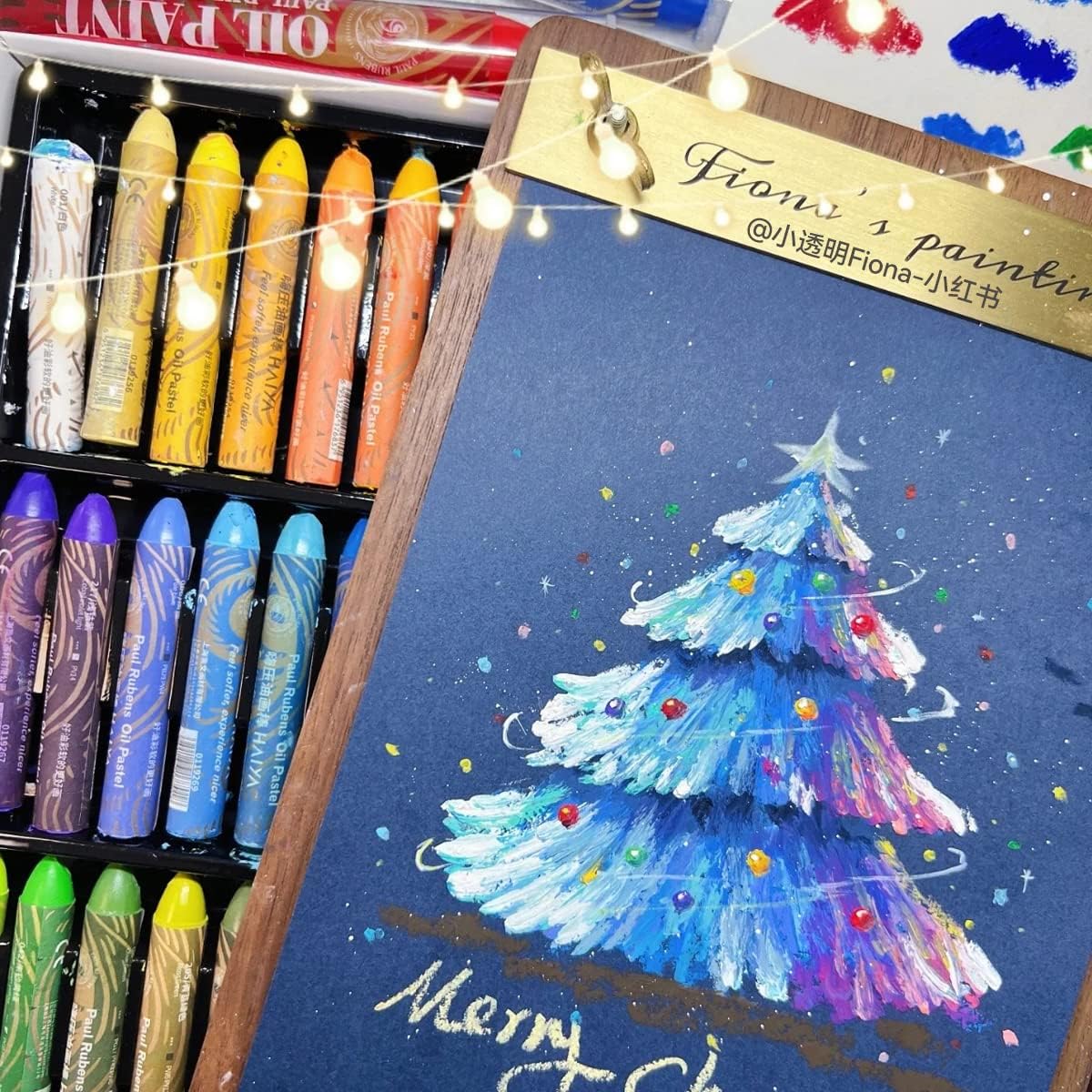 Paul Rubens 2023 Oil Pastel 48 Colors for Artists Soft Vibrant Creamy Colors for Artists Beginners Students Kids Art Painting Drawing