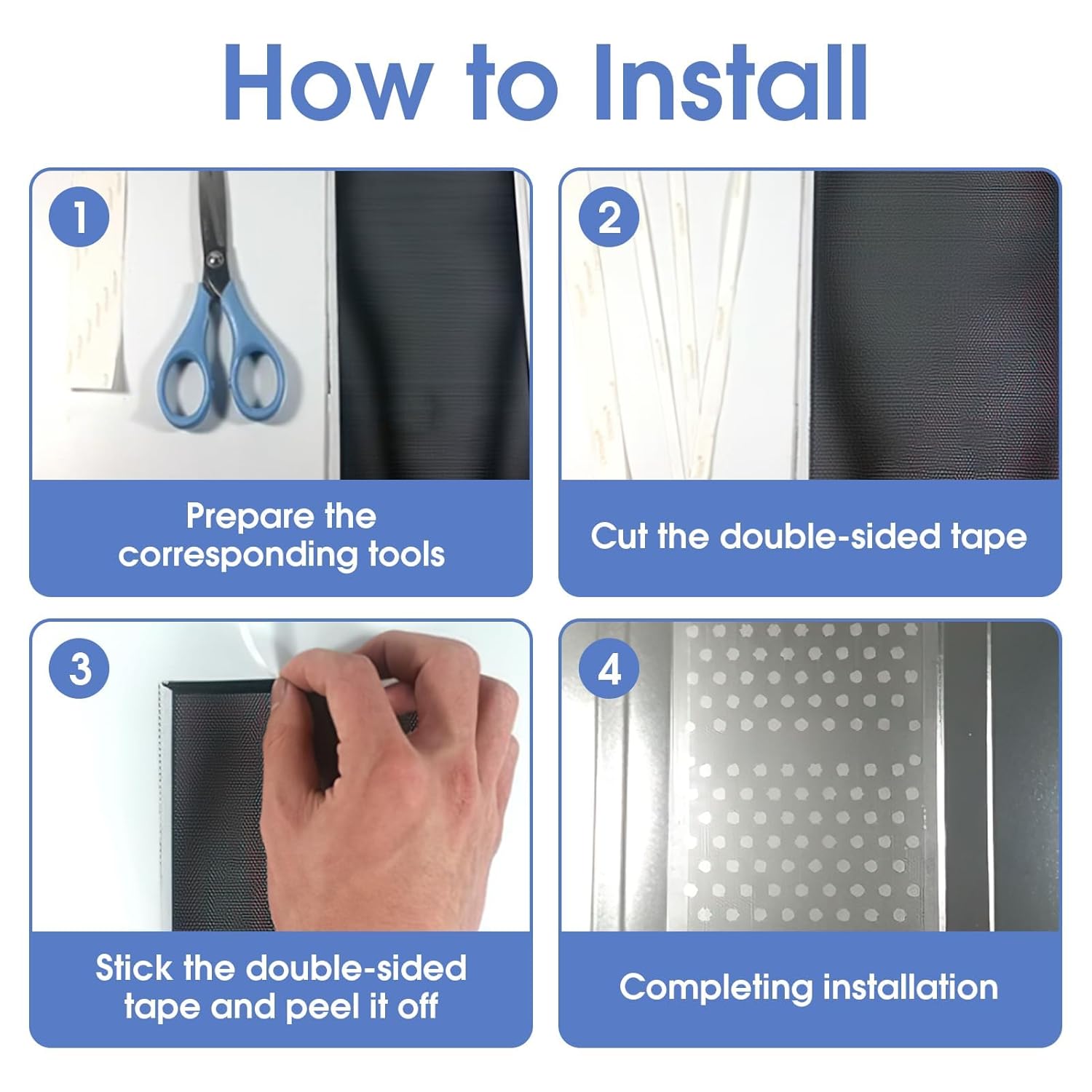 PC Dust Filter - Mesh 29 * 100cm, PVC Fan Cover for Computer Fan Protection, Dustproof Cooling Grille, Dustproof Cooling,Black