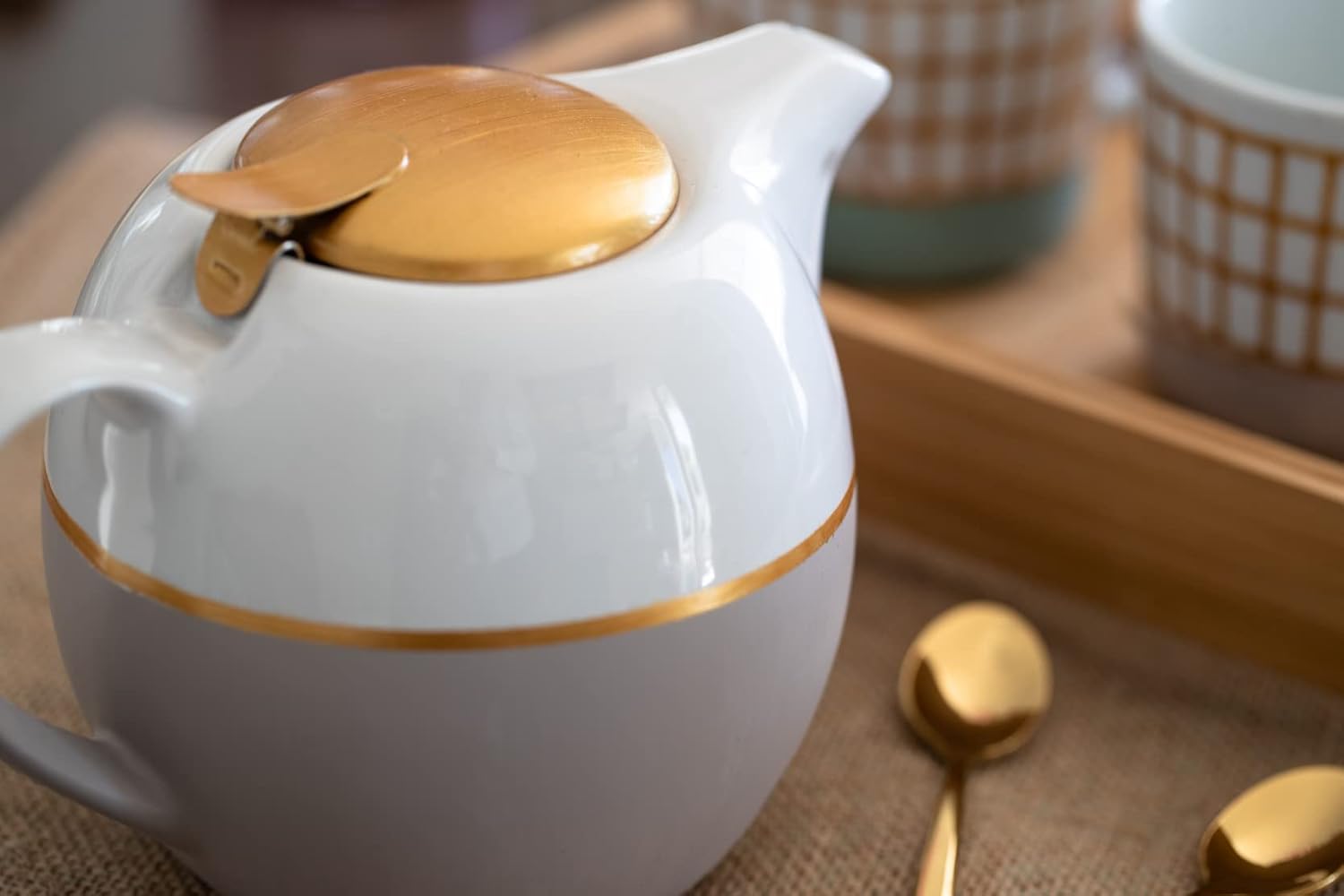 Pébéo - Porcelaine Beginners Set 150 Chalk - Painting on Porcelain - 6 Bottles of 20 ml - Powder White + Powder Pink + Powder Blue + Powder Green + Powder Taupe + Black Slate