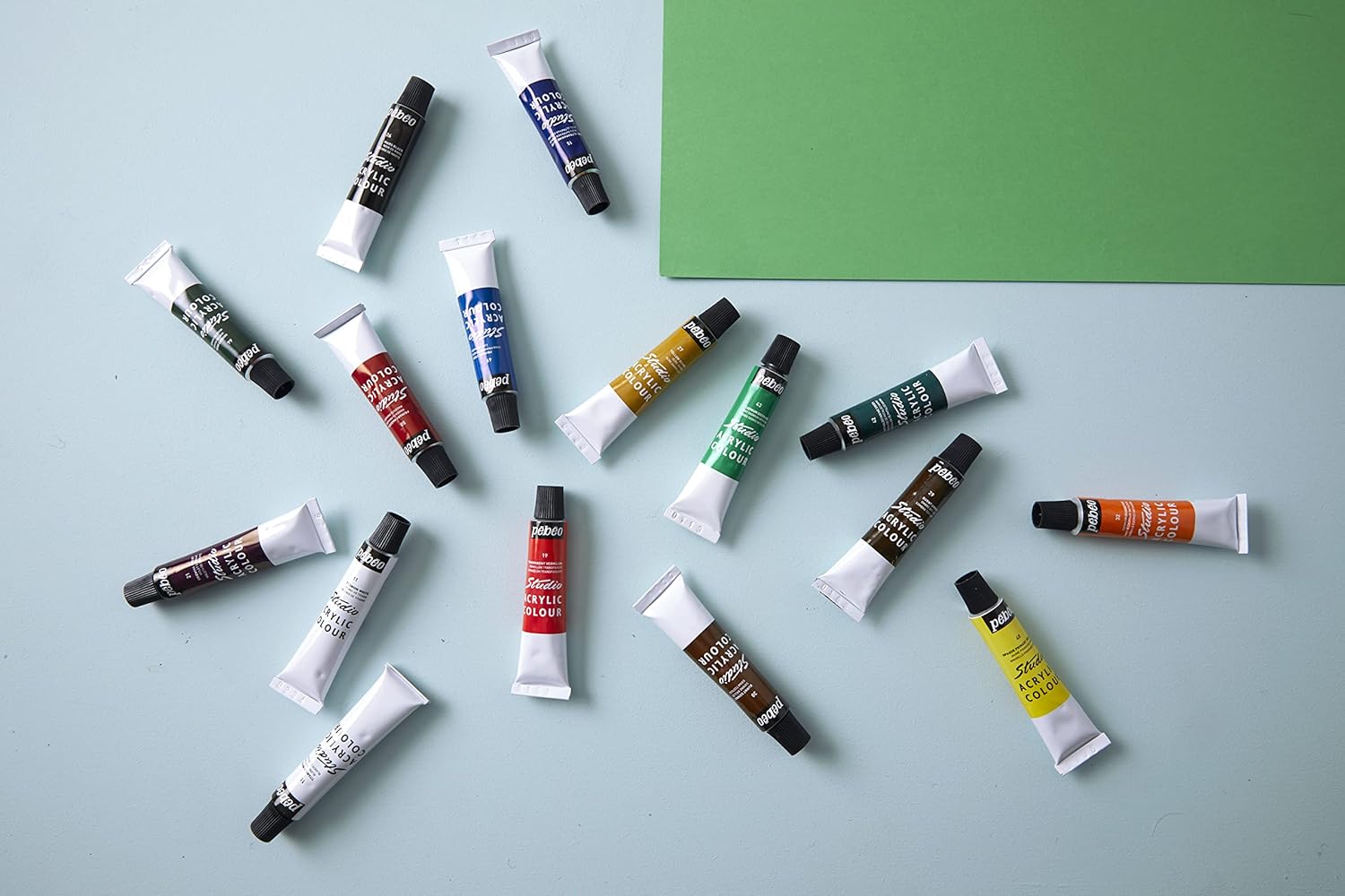 PEBEO - Studio Acrylics - Professional Quality Acrylic Paint Set 12ml (Pack of 24)