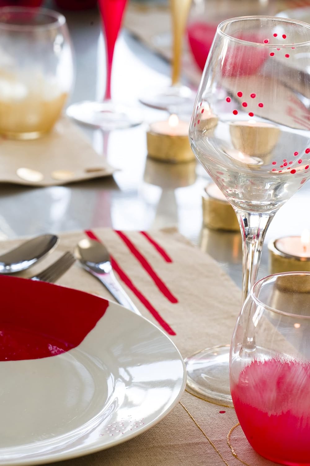 PEBEO - Vitrea 160 - Water Color for Glass, Porcelain, Metal, Ceramics - 20 ml Tube, Gold Gold 20 ml (Pack of 1)