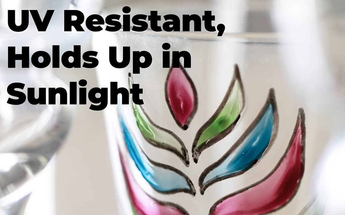 Pebeo Vitrea - Set of assorted glossy markers