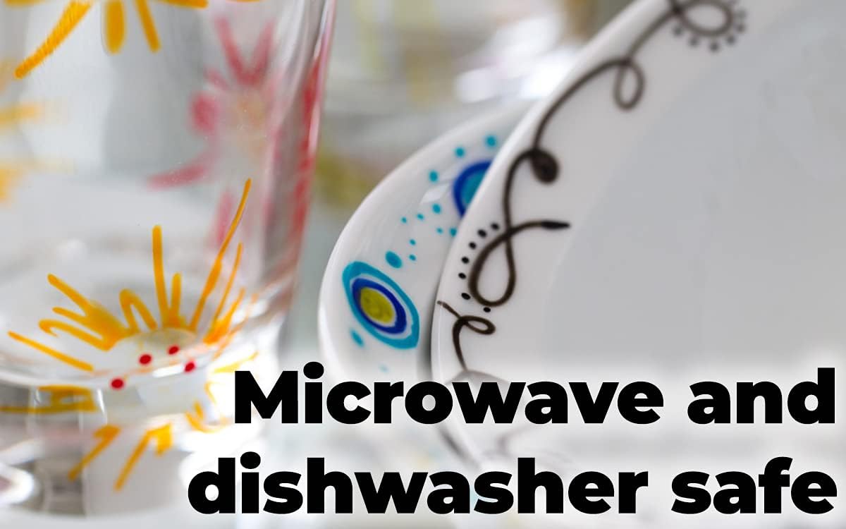 Pebeo Vitrea - Set of assorted glossy markers