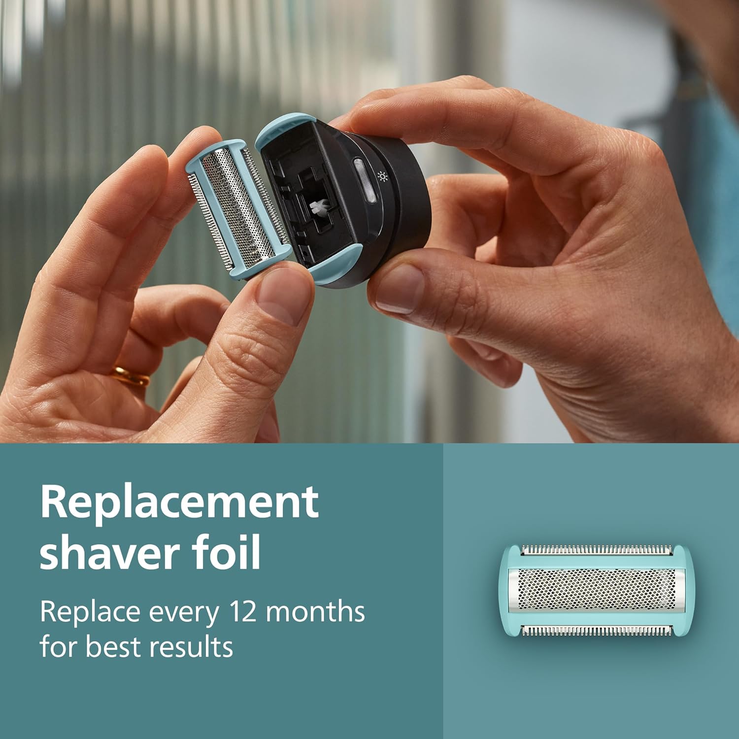 Philips Norelco Body Groomer 9000 Series, Intimate Trimmer for Bi-directional Use & Waterproof Wet Dry Body Shaver System with Foldable Back Attachment & UV Cube Cleaner, BG9485/50 Black BG9485/50 + 13 Accessories