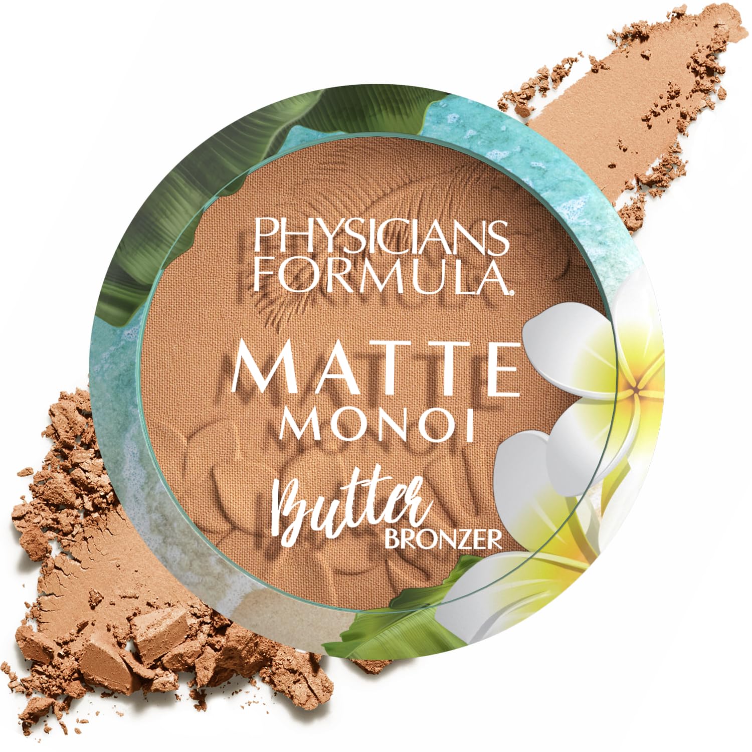 Physicians Formula, Matte Monoi Butter Bronzer, Waterproof Facial Bronzer, Long-Lasting Matte Finish, Nourishing Formula with Monoi Butter and Pro-Vitamins, Shade Bronzer