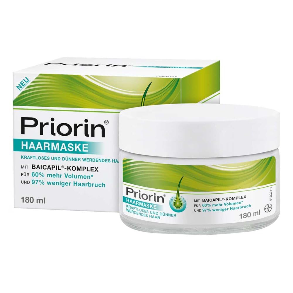 Priorin Hair Mask – Hair care for weak and brittle hair – Complementary care for the treatment of hair loss and to support natural hair growth – 3