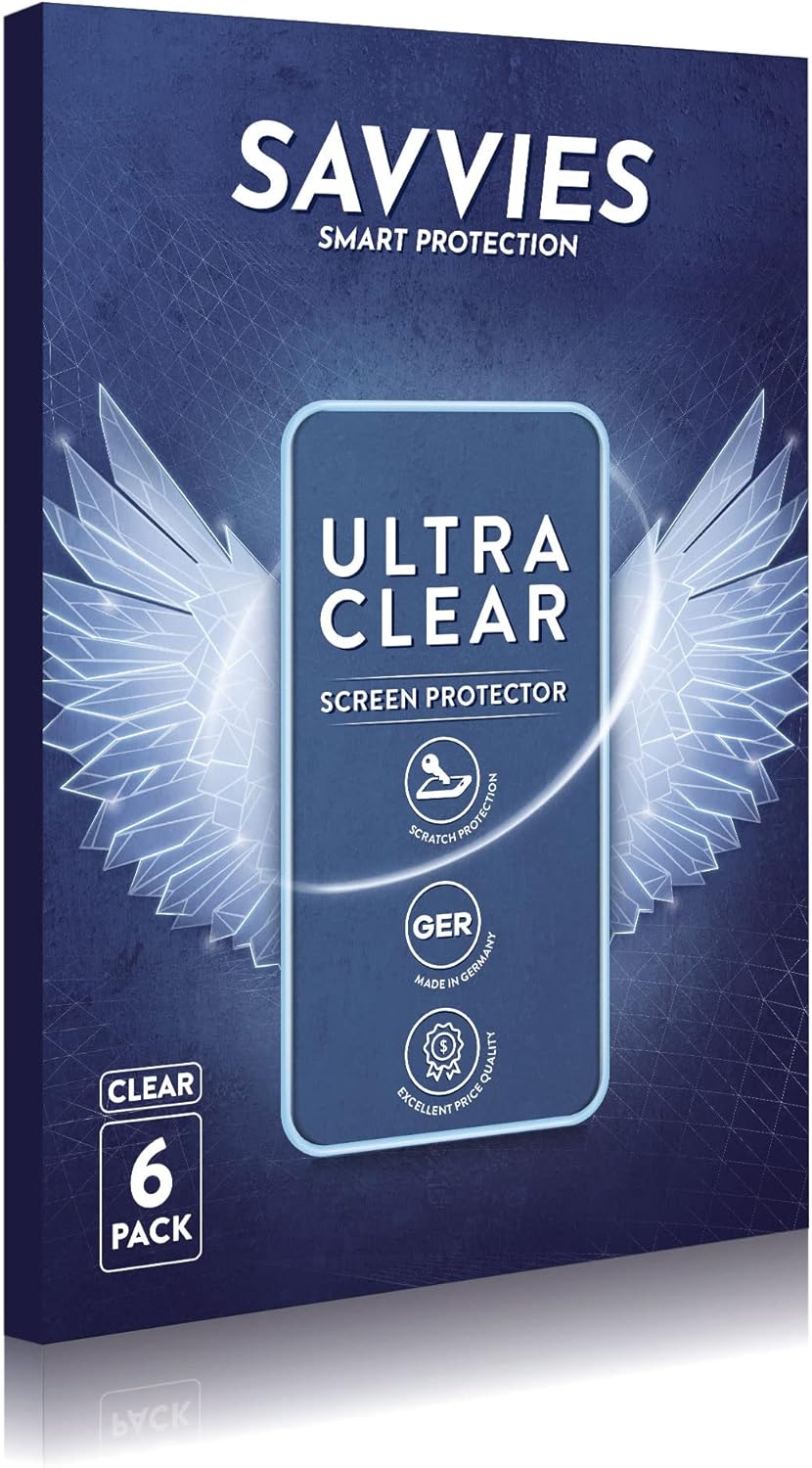 savvies 6 Pieces Screen Protector for Amazon Kindle 2024 Transparent Screen Protector