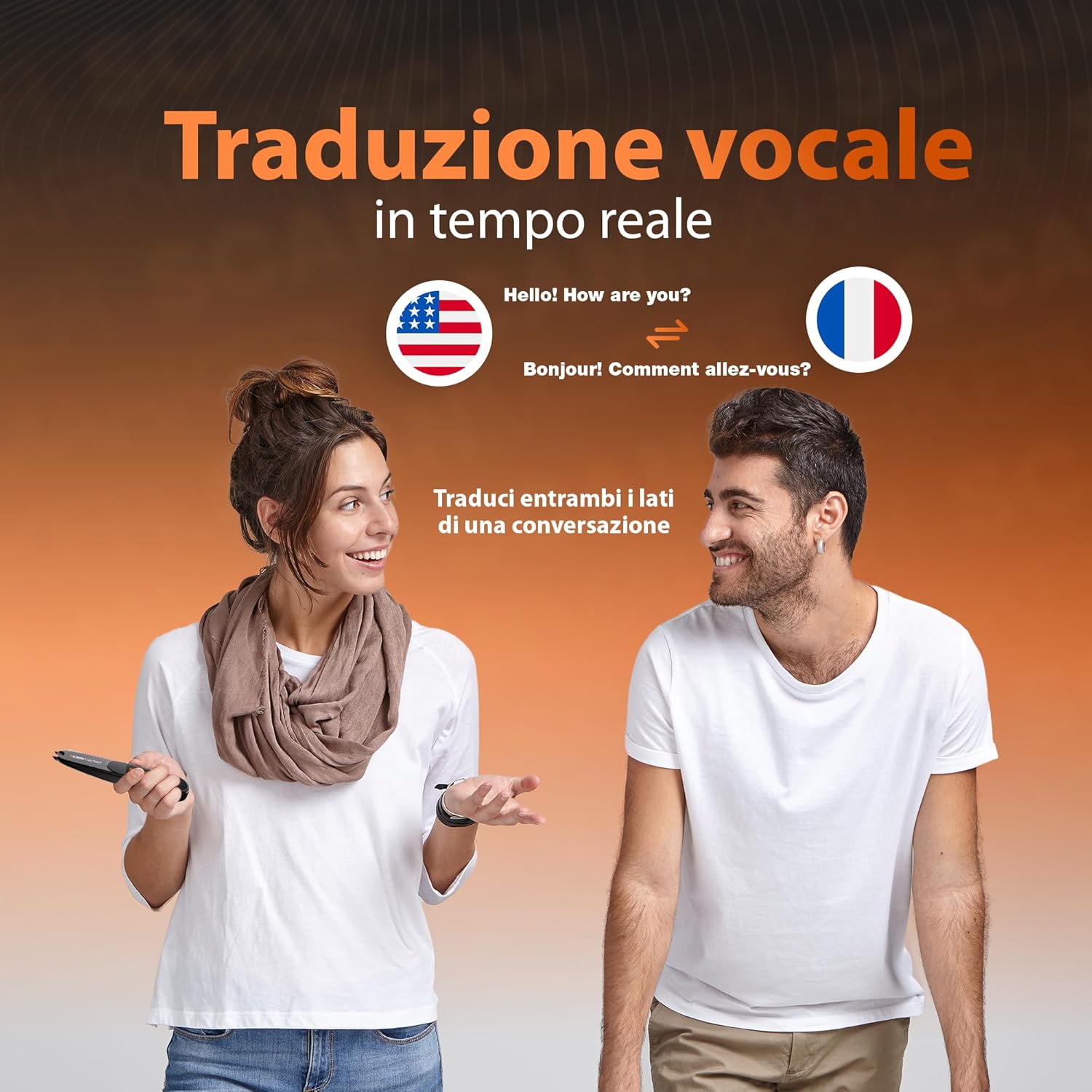 Scanmarker Pal - Translation and Reading Pen for Language Learners, Dyslexia and Learning Difficulties, Translator Pen for 100+ Languages