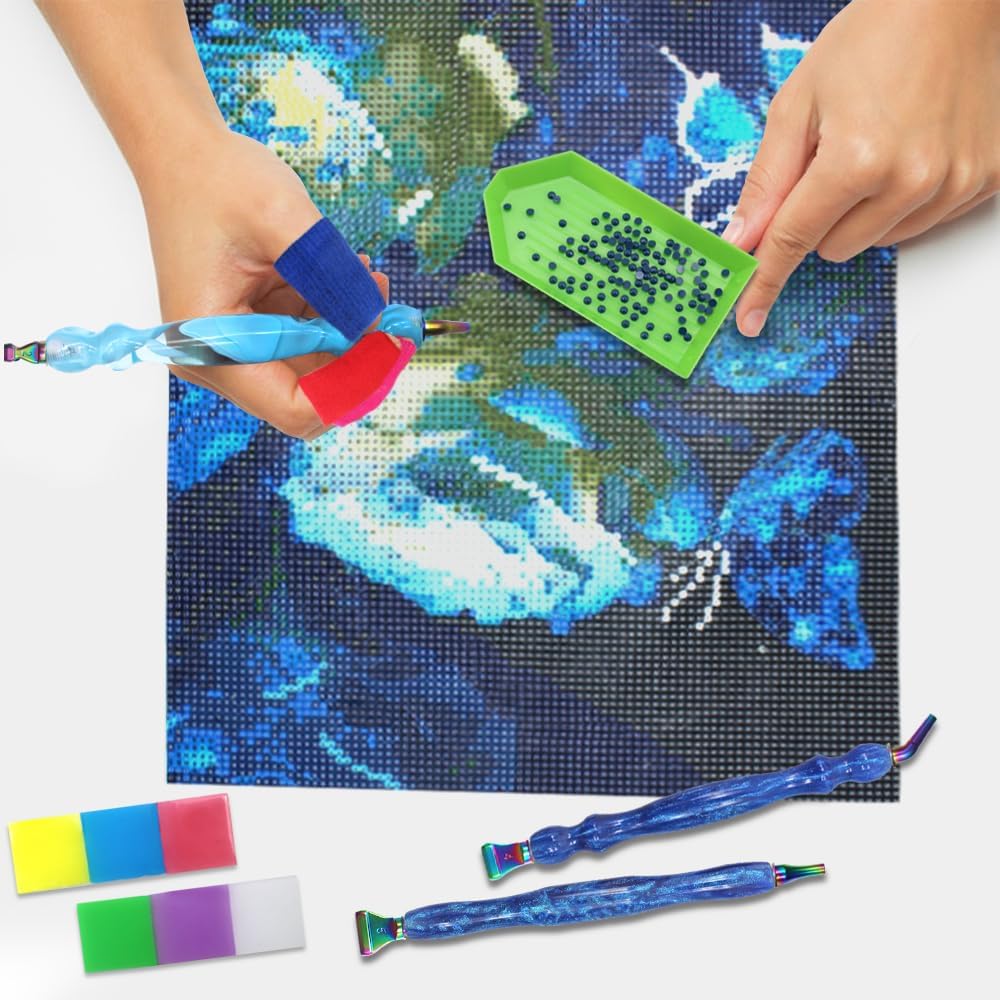 SENHAI Set of 25 5D Diamond Painting Pens Stainless Steel DIY Painting Nail Art Cross Stitch Decoration