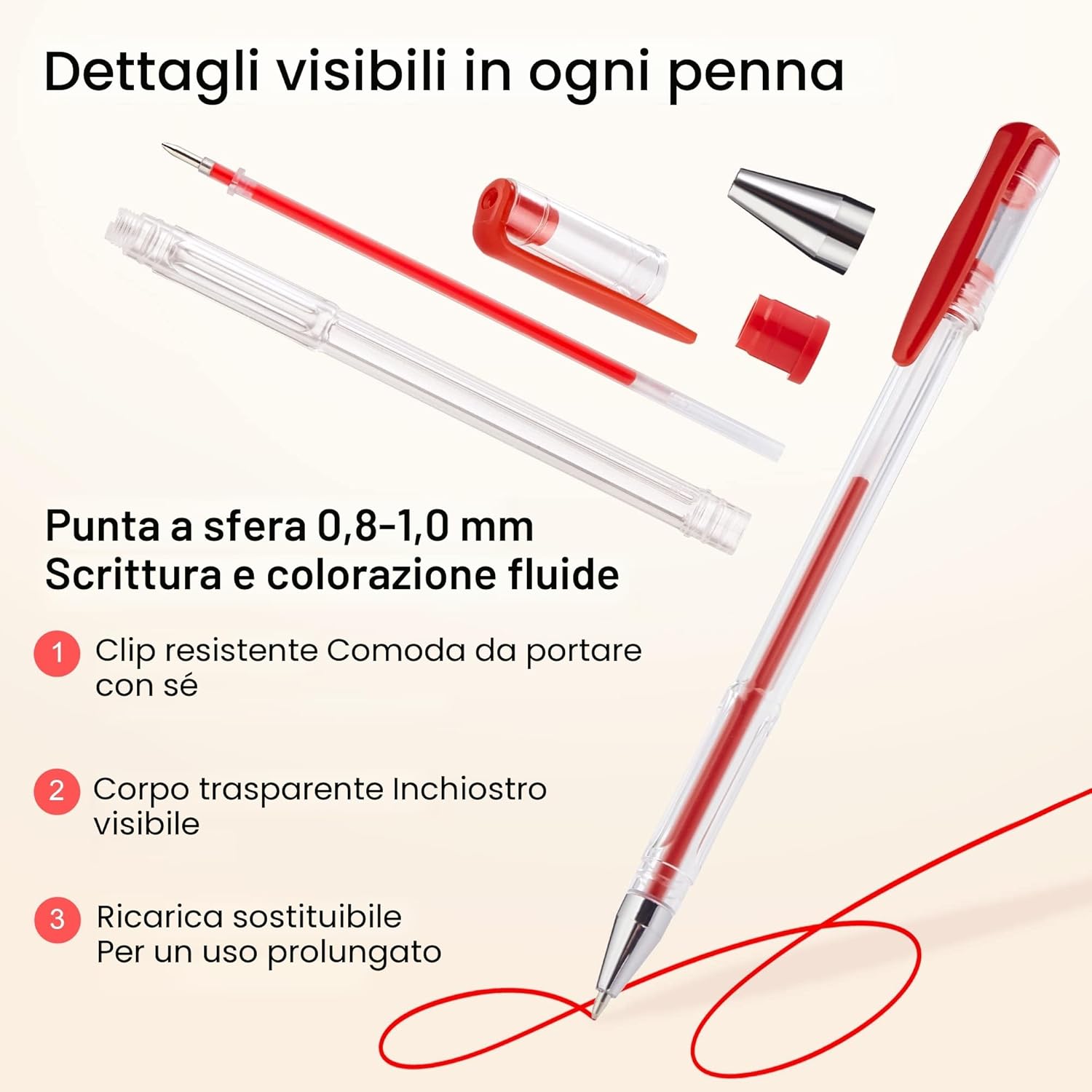 Shuttle Art - Set of gel pens for adults in 120 unique colors, all different from each other