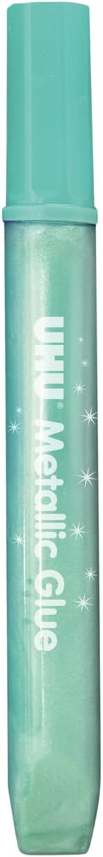 UHU Glitter Glue METALLIC, tubes 5 x 10 ml Metallic – 5 x 10 ml