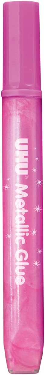 UHU Glitter Glue METALLIC, tubes 5 x 10 ml Metallic – 5 x 10 ml