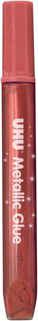 UHU Glitter Glue METALLIC, tubes 5 x 10 ml Metallic – 5 x 10 ml