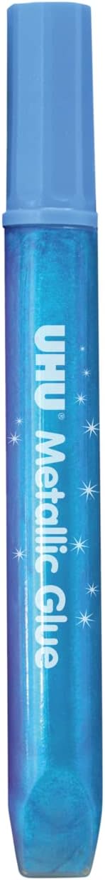UHU Glitter Glue METALLIC, tubes 5 x 10 ml Metallic – 5 x 10 ml