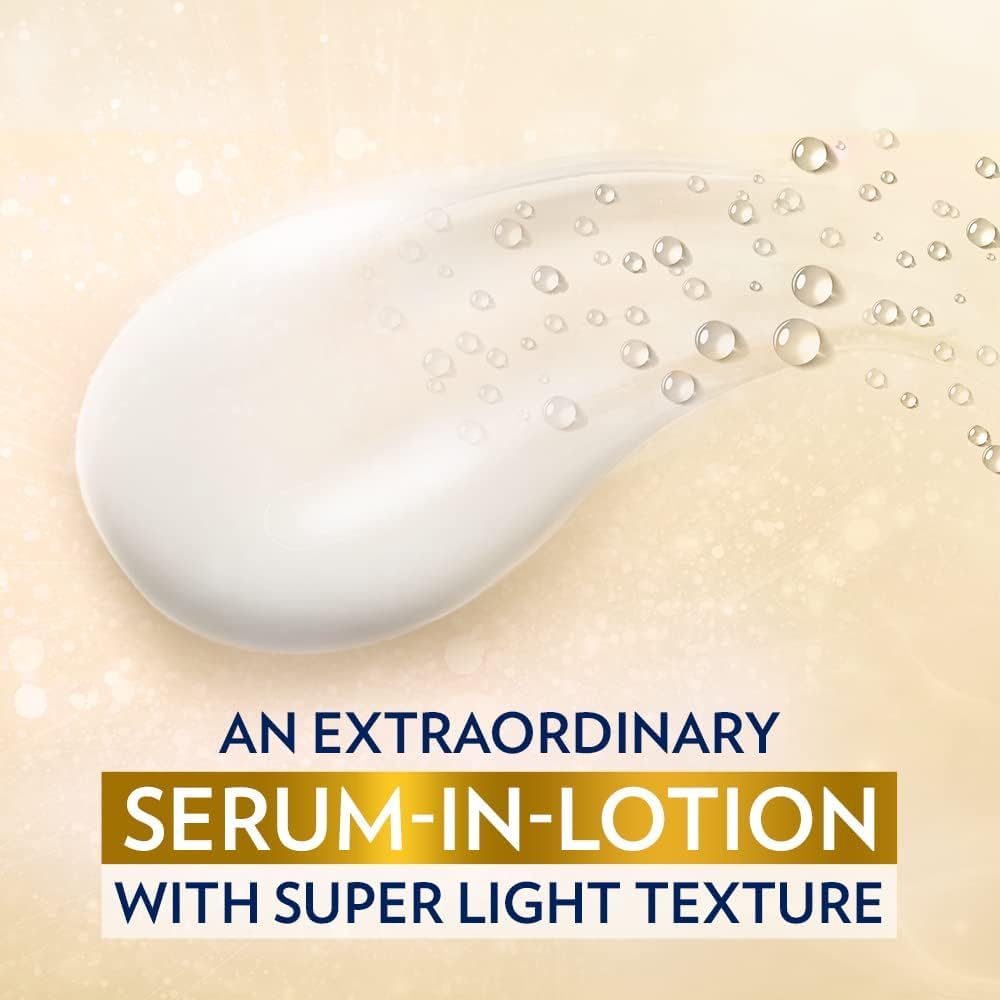 Vaseline Gluta-Hya Flawless Glow Face and Body Lotion | Gives Brighter Skin | Moisturizing Cream Enriched with Glutathione and Pro-Retinol, 300ml