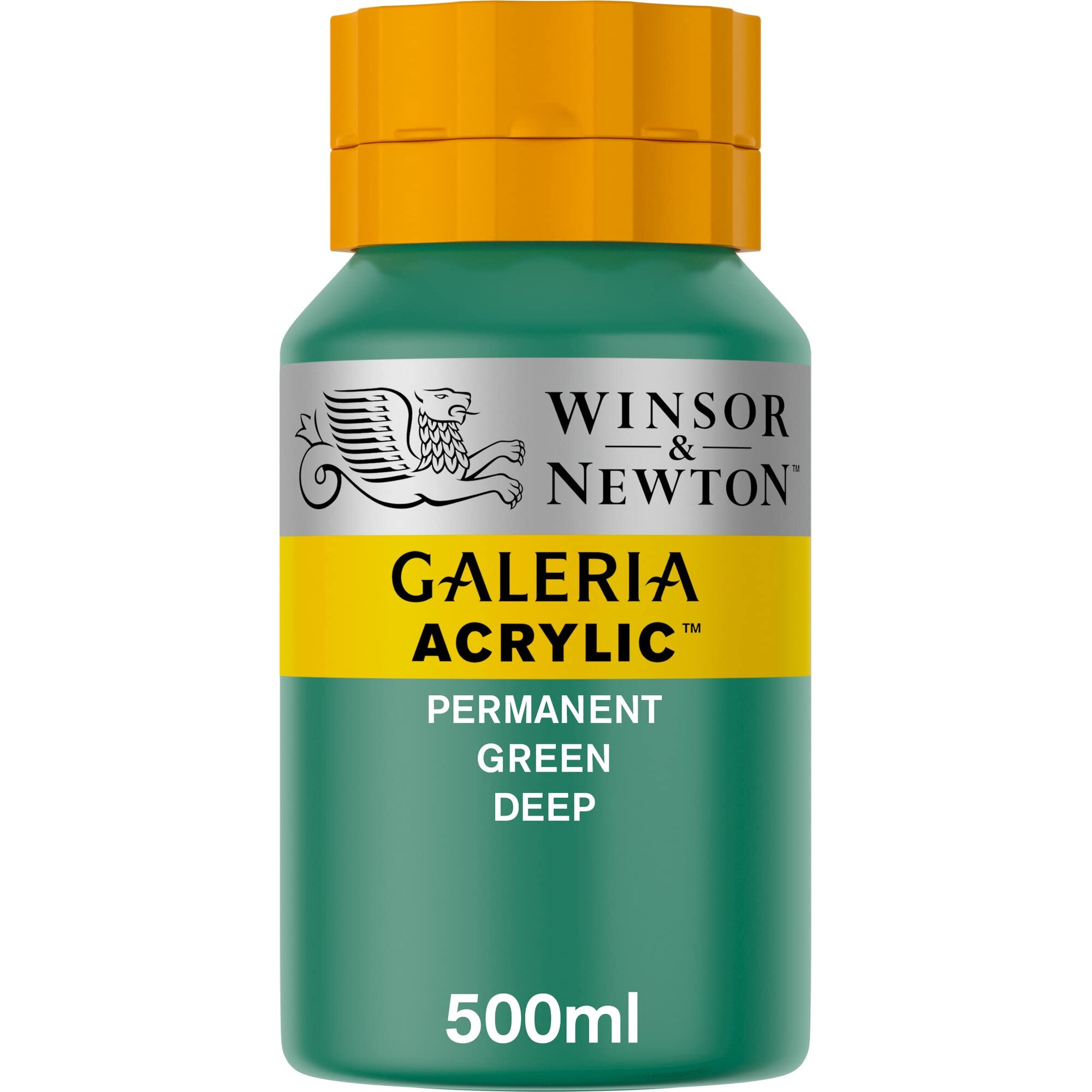 Winsor & Newton Galeria Acrylic Color 500ml - Dark Permanent Green 500 ml (Pack of 1) Dark Permanent Green