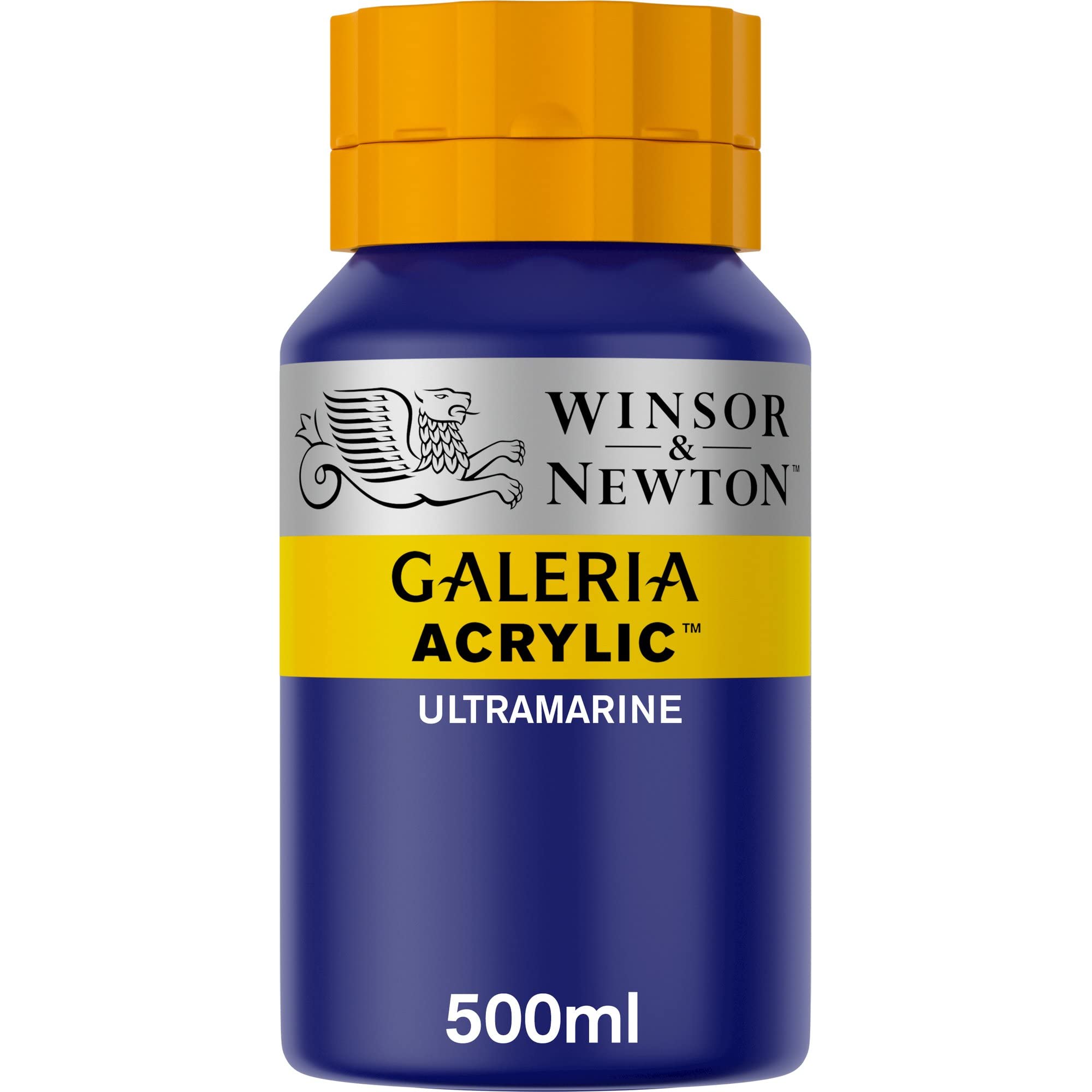 Winsor & Newton Galeria Acrylic Color 500ml - Ultramarine 500 ml (Pack of 1) Oltremare (Ultramarine)