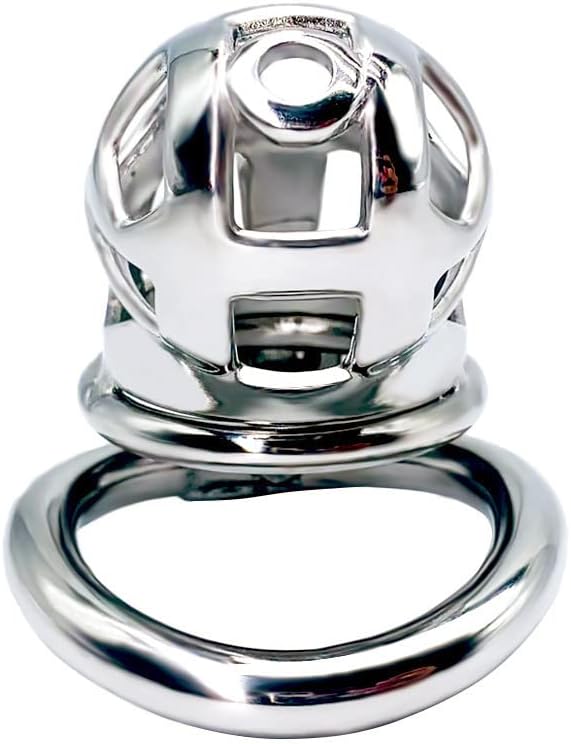 WOLWES Men's Skeleton Long and Short Stainless Steel Sports Set with Concealed Lock A138 (Standard,45mm)