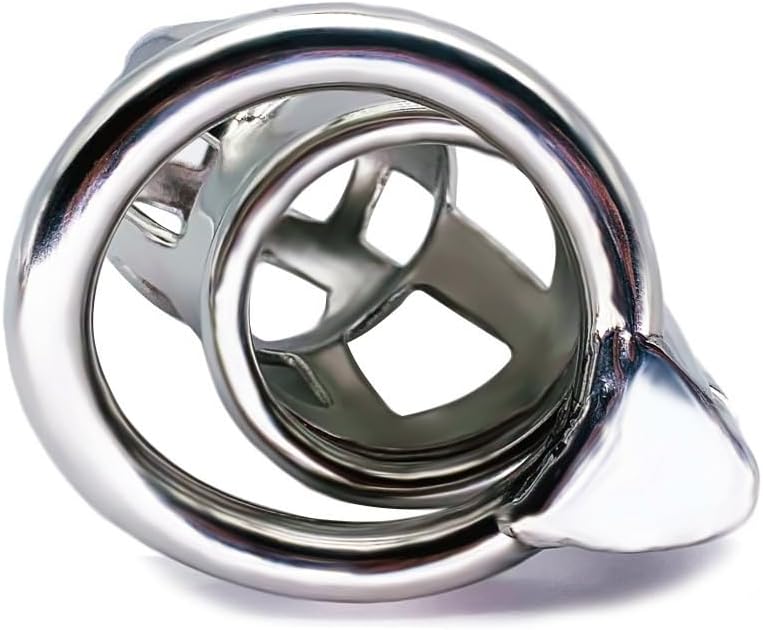 WOLWES Men's Skeleton Long and Short Stainless Steel Sports Set with Concealed Lock A138 (Standard,45mm)