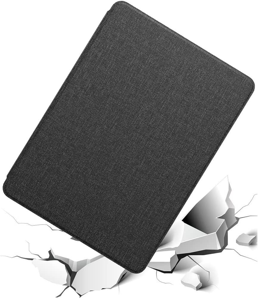 Zcooooool Fabric Case for 6" Kindle Paperwhite (Model No.PQ94WIF) 10th Generation 2018 Released Anti-slide Paperwhite Case Paperwhite (10th - 2018) black