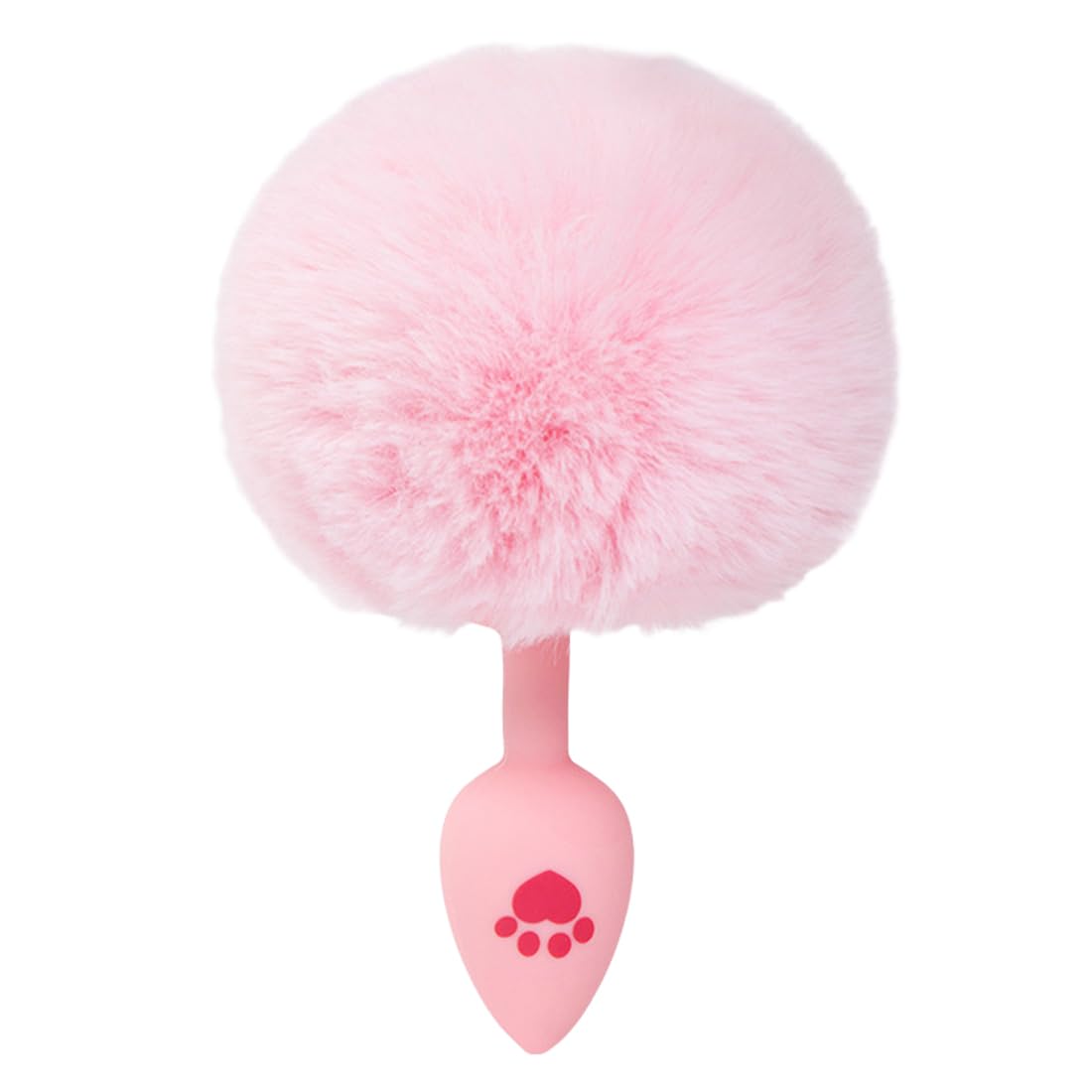 1 Plush Silicone Anal Plug, Plush Butt Plug, Anal Plug-Dilator for Women, Anal Sex Toys, Sex Toys for Men Women Couples Professional Beginners - Short