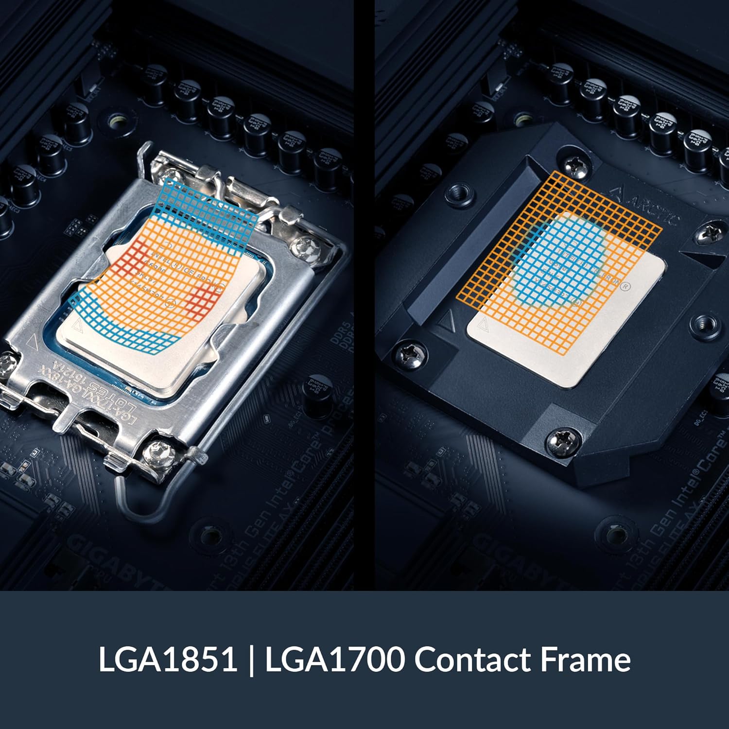 ARCTIC Liquid Freezer III Pro 420 A-RGB (Black) - AIO CPU Heatsink, 3 x 140 mm Liquid Cooling, 38 mm Radiator, PWM Pump, VRM Fan, AM5/AM4, Intel LGA1851/1700 Contact Frame - White