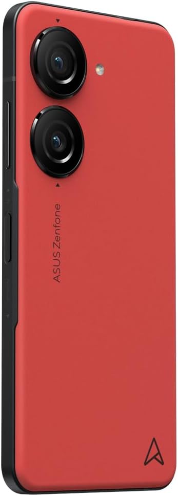 ASUS Zenfone 10, EU Official, Red, 256GB Storage and 8GB RAM, Compact Size 5.9 Inches, 50MP Gimbal Camera, Snapdragon 8 Gen 2 Red 8GB/256GB