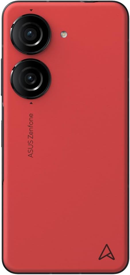 ASUS Zenfone 10, EU Official, Red, 256GB Storage and 8GB RAM, Compact Size 5.9 Inches, 50MP Gimbal Camera, Snapdragon 8 Gen 2 Red 8GB/256GB