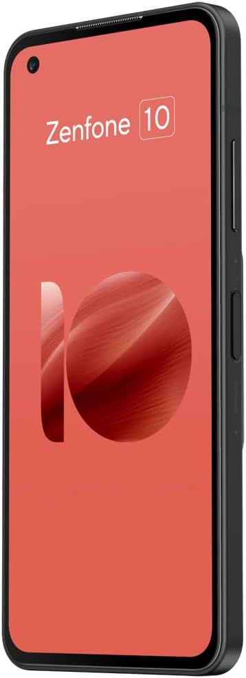 ASUS Zenfone 10, EU Official, Red, 256GB Storage and 8GB RAM, Compact Size 5.9 Inches, 50MP Gimbal Camera, Snapdragon 8 Gen 2 Red 8GB/256GB