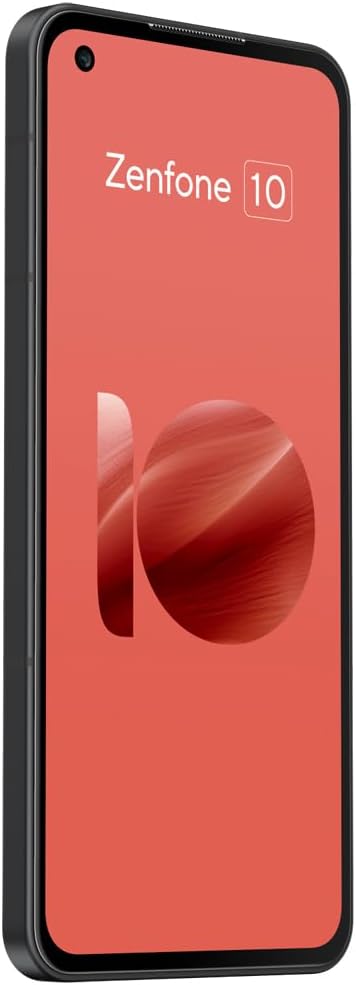 ASUS Zenfone 10, EU Official, Red, 256GB Storage and 8GB RAM, Compact Size 5.9 Inches, 50MP Gimbal Camera, Snapdragon 8 Gen 2 Red 8GB/256GB