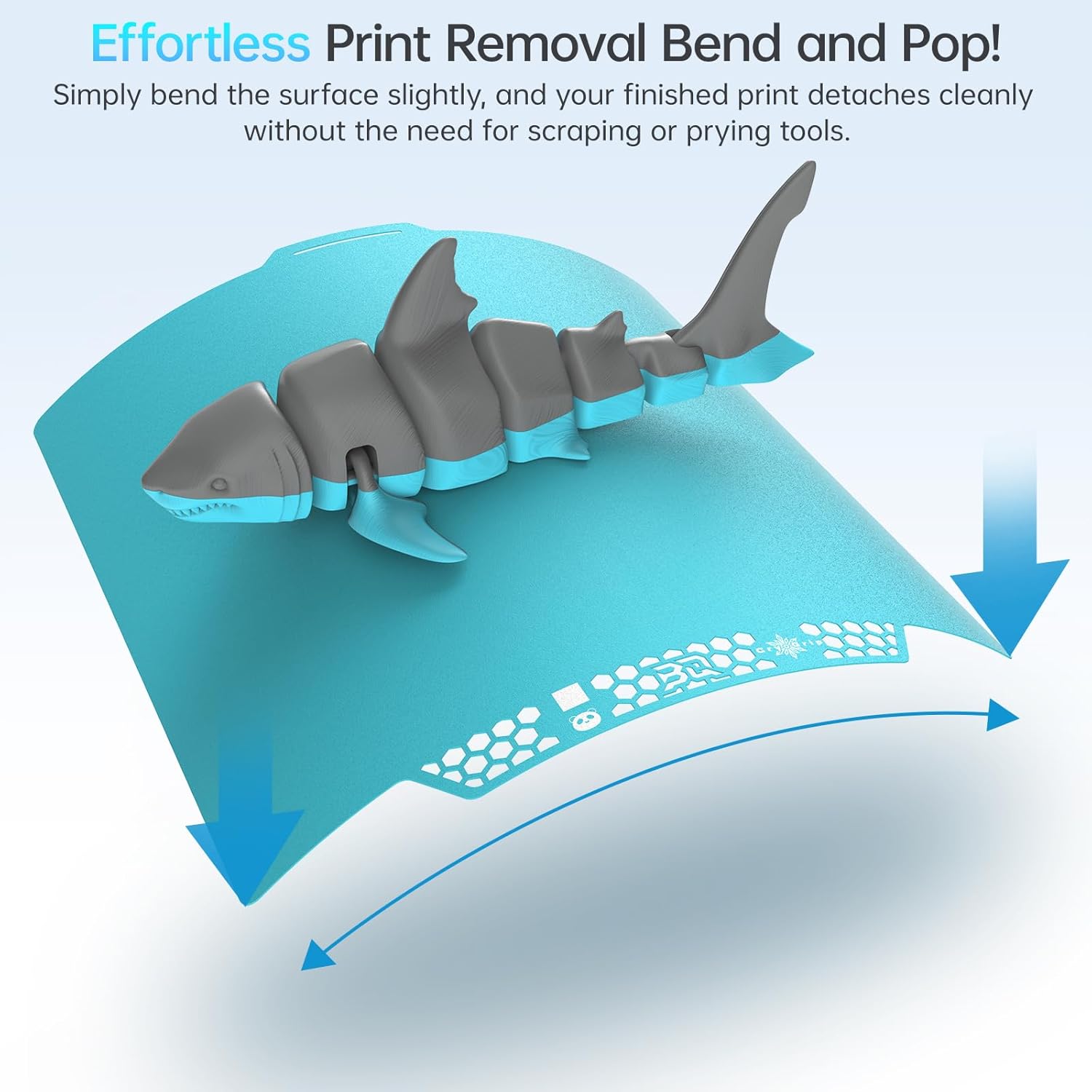 BIQU CryoGrip Pro Glacier Panda Build Plate for Bambu-Lab P1S P1P X1C