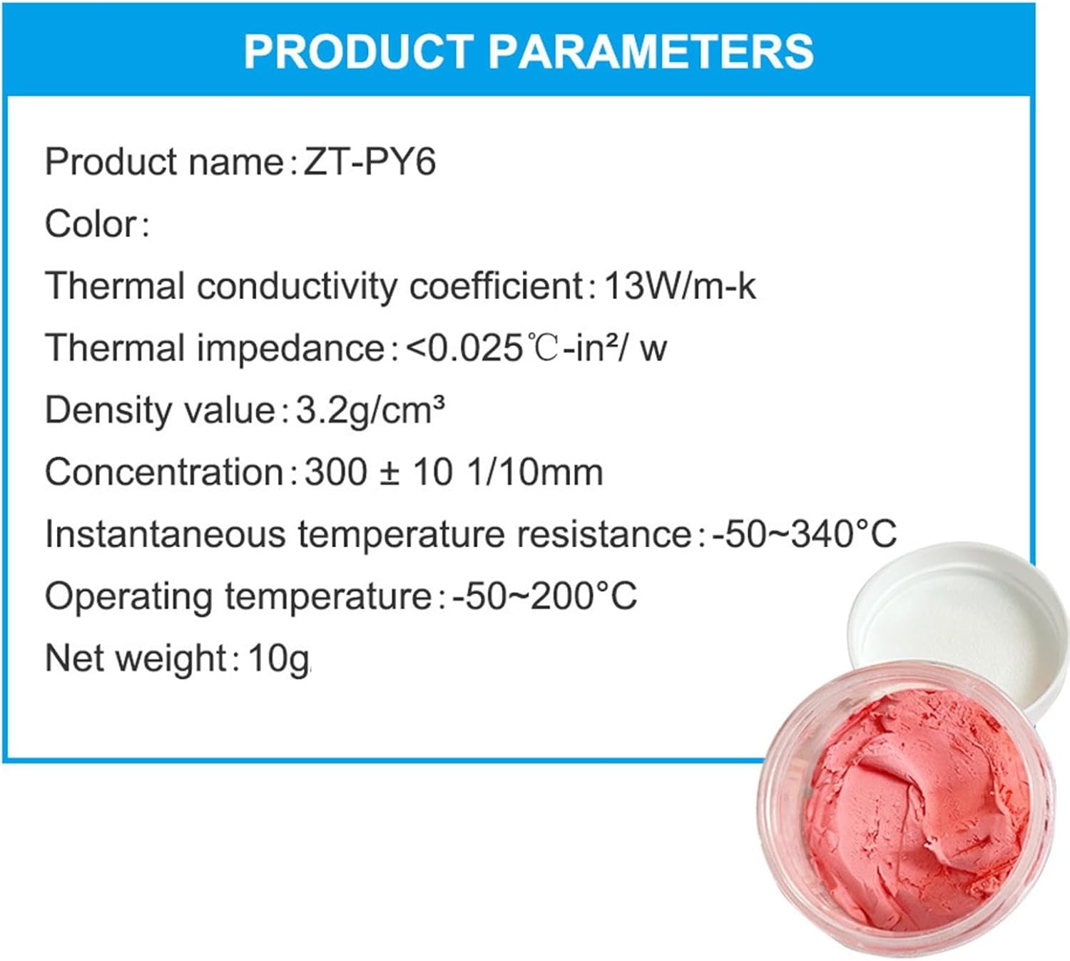 Computer Thermal Paste, CPU Thermal Paste - Fast Cooling Thermal Paste Thermal Putty - Efficient PC Thermal Paste for Electronic Devices