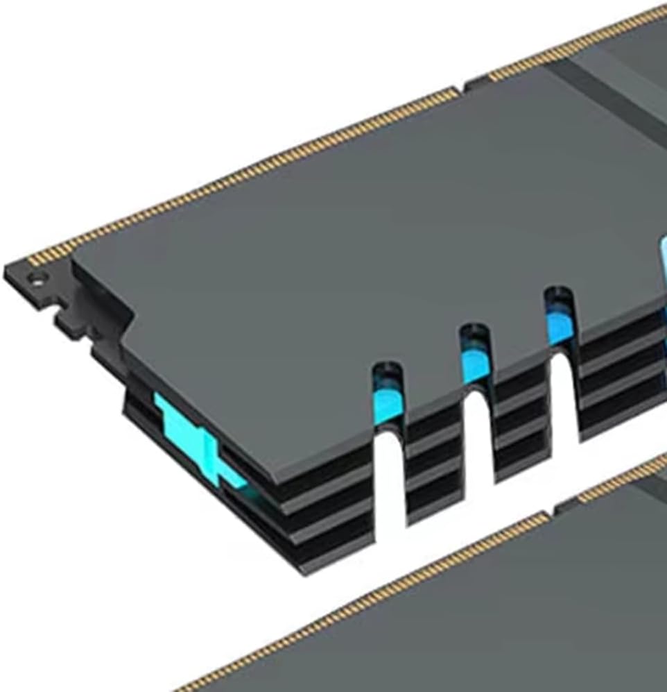 Cooler for Memory Module DDR4 DDR5 5V ARGB SYNC PC RGB Colorful RAM Cooler Black