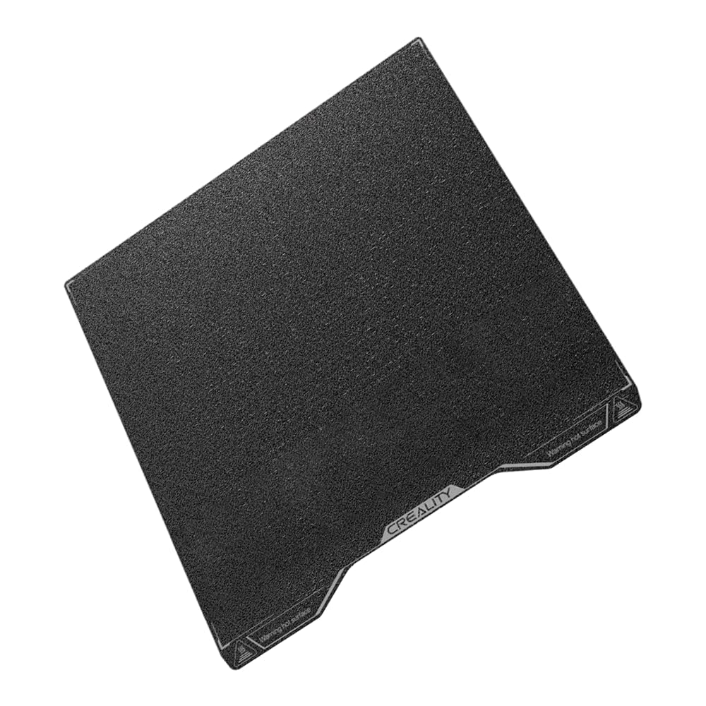 Creality Hi Double Sided Black Textured PEI Build Plate, 3D Printer Heated Bed Plate for Creality Hi, 280 x 265 mm Hi Black Textured PEI