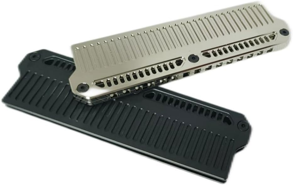 DDR4 DDR5 RAM Memory Memory Cooling Vest Heatsink Aluminum Radiator with 9W Silicone Grease Lead, Black Easy to Install Easy to Install