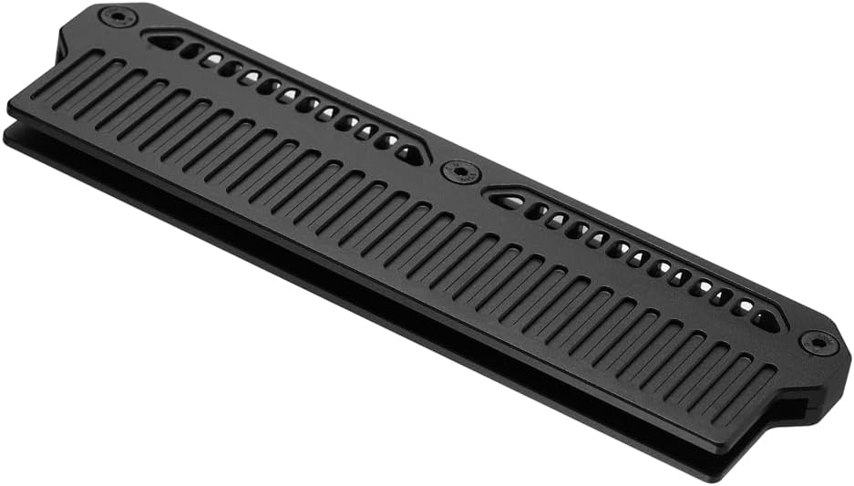 DDR4 DDR5 RAM Memory Memory Cooling Vest Heatsink Aluminum Radiator with 9W Silicone Grease Lead, Black Easy to Install Easy to Install