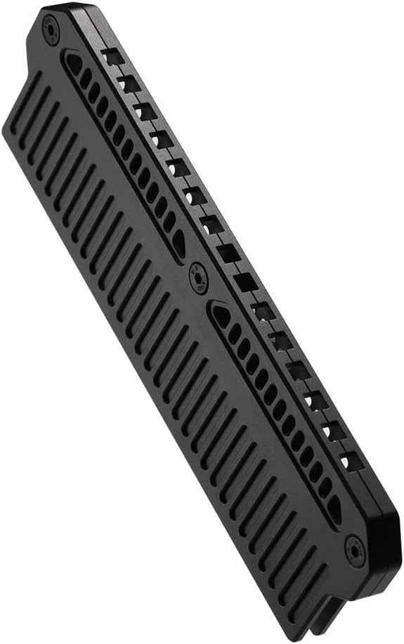 DDR4 DDR5 RAM Memory Memory Cooling Vest Heatsink Aluminum Radiator with 9W Silicone Grease Lead, Black Easy to Install Easy to Install