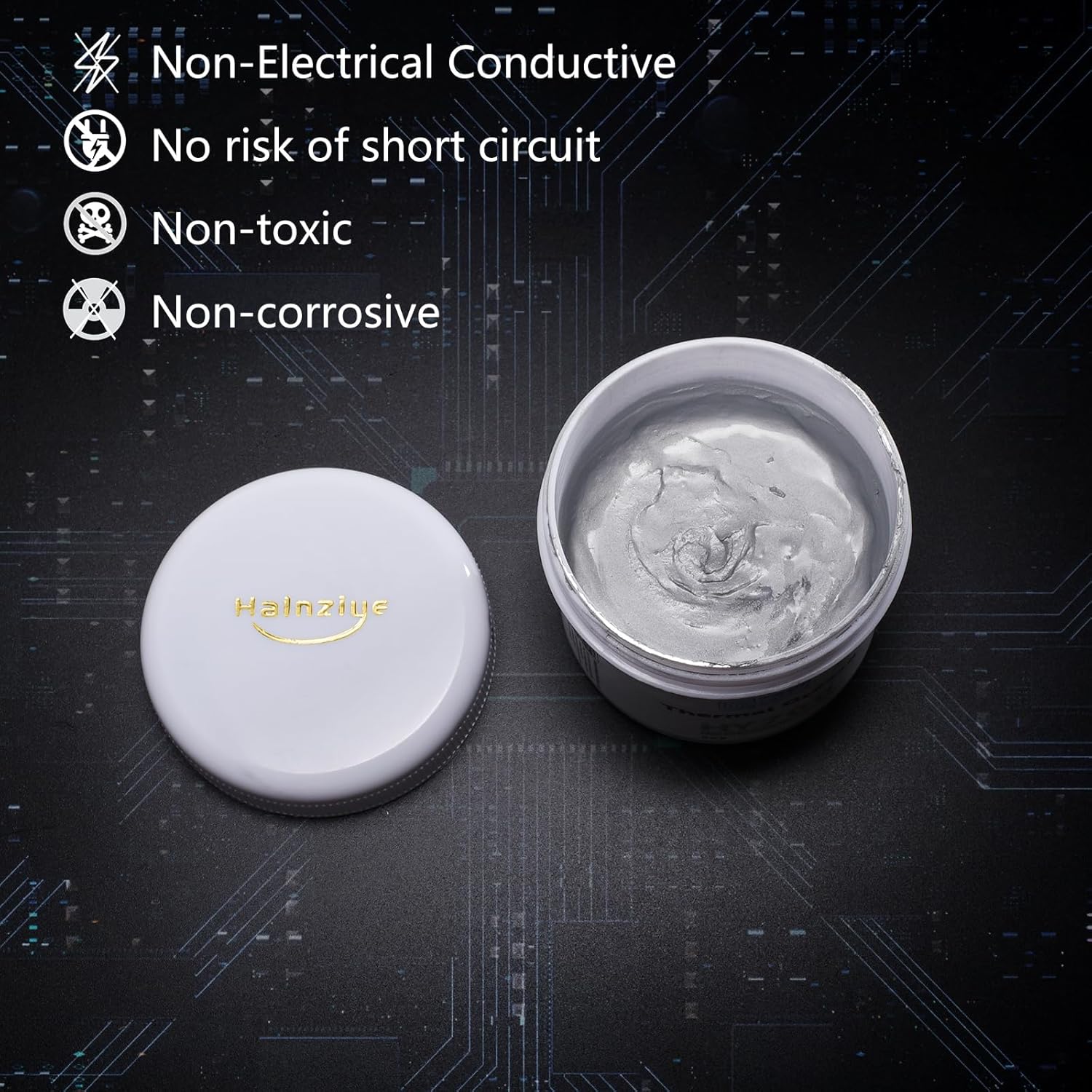 HY700>3.14W/mK (50g) CPU Thermal Paste Thermal paste for PC CPU GPU Processor!!!(Capacity: 50 grams is a third of a bottle!!!) HY700-50 g