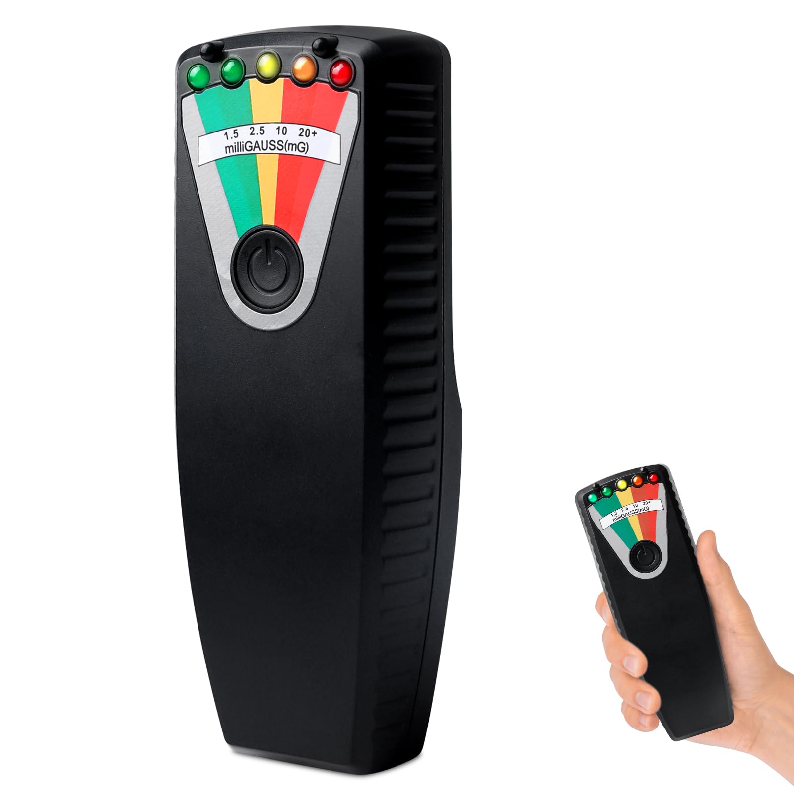 K2 EMF Portable Radiation Meter 50Hz – 20,000Hz, Paranormal Equipment Magnetfield Tester for Home Office Outdoor (Black)