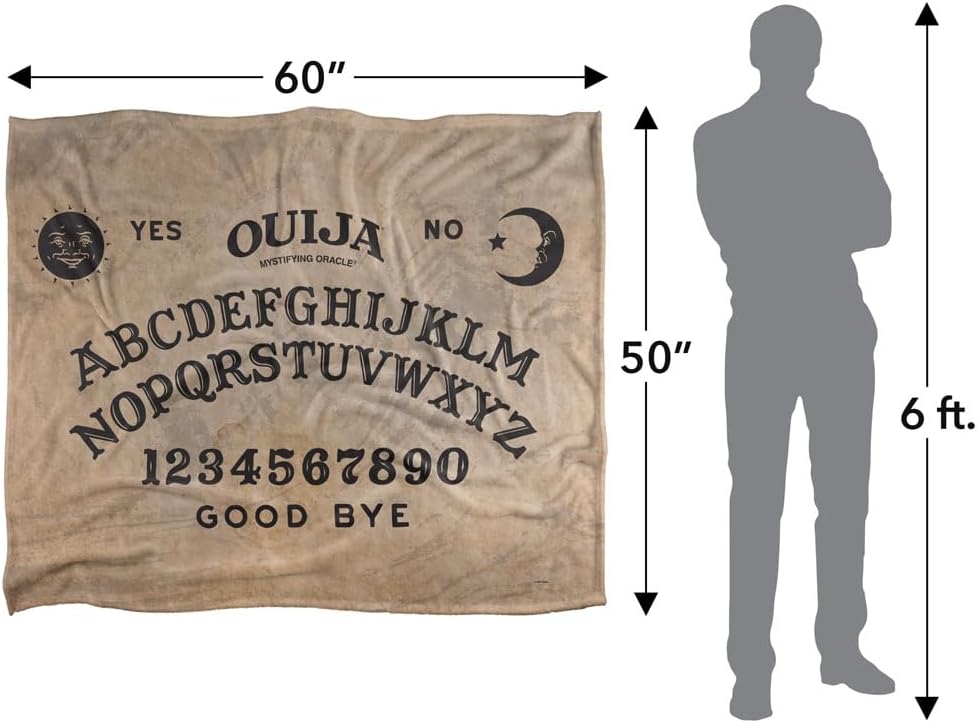 OUIJA Board Silky Touch Super Soft Throw Blanket 152 x 127 cm One size Multicolor