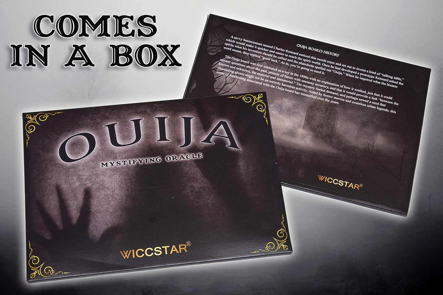 Ouija Board with Planchette and Detailed Instructions