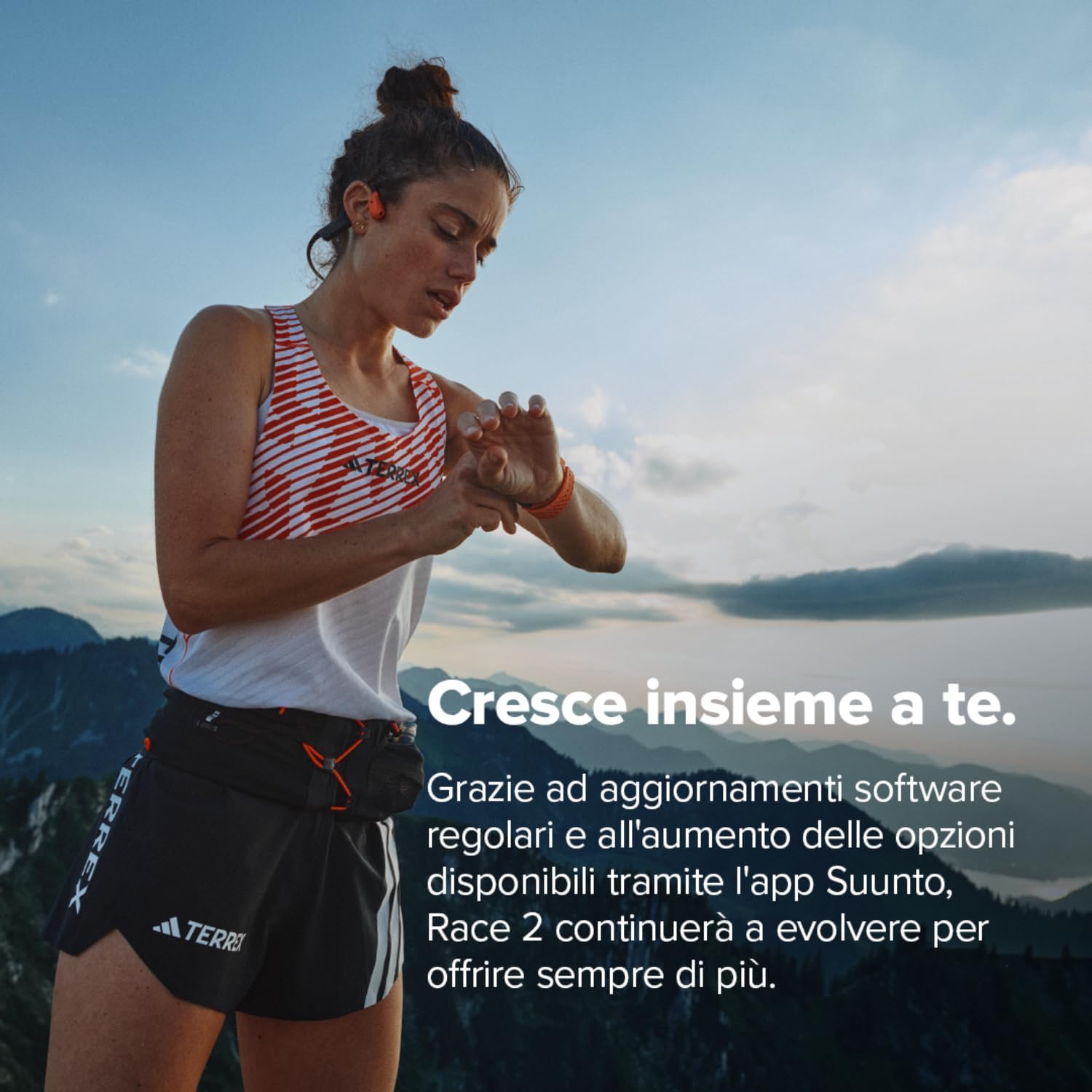 SUUNTO Race 2 GPS Sports Watch, 115+ Sports Modes, Dual-Band GPS, Large AMOLED Display, Up to 16 Days Battery, Global Offline Maps, for Running, Cycling and Outdoor Training Wave Blue