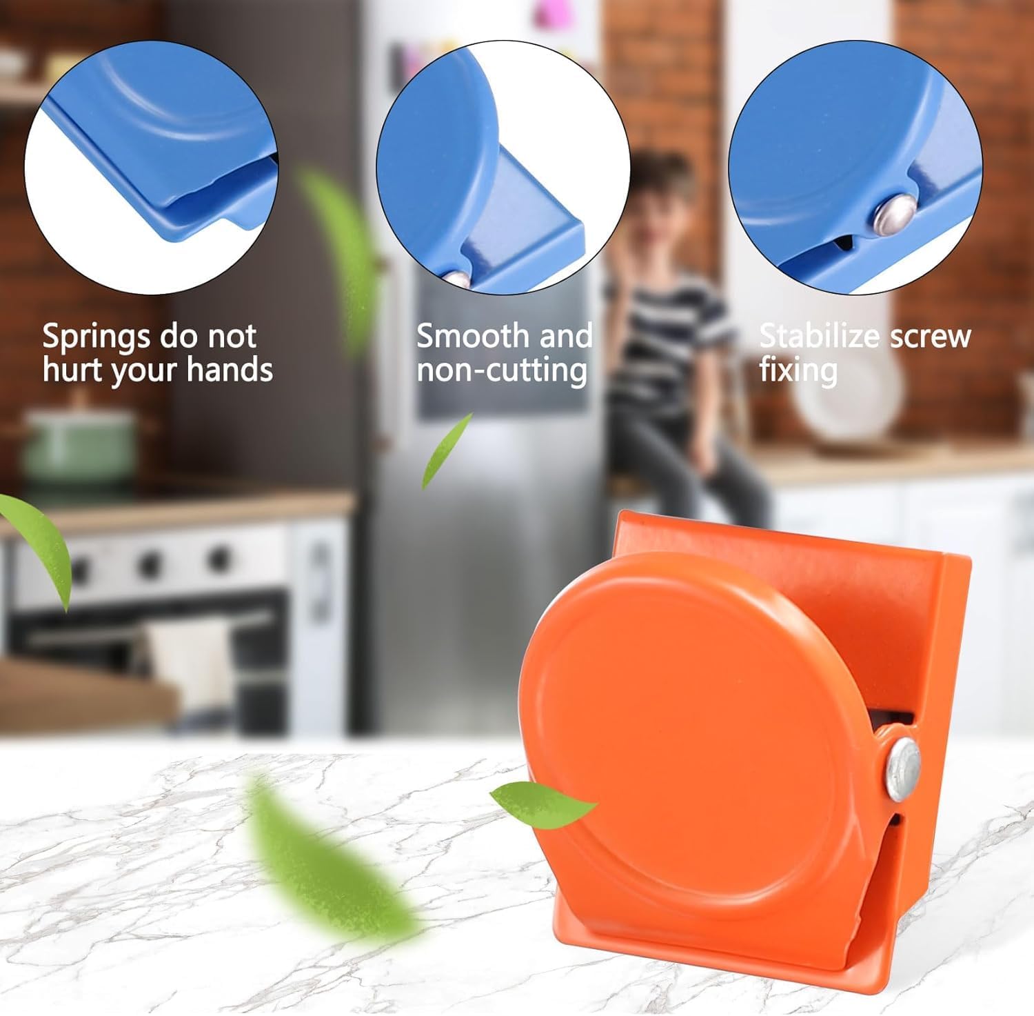 20pcs Magnetic Clips, Magnetic Metal Clips, Refrigerator Magnet, Magnetic Whiteboard Clips Reminder Metal Clips for Home Office and School (5 Colors)