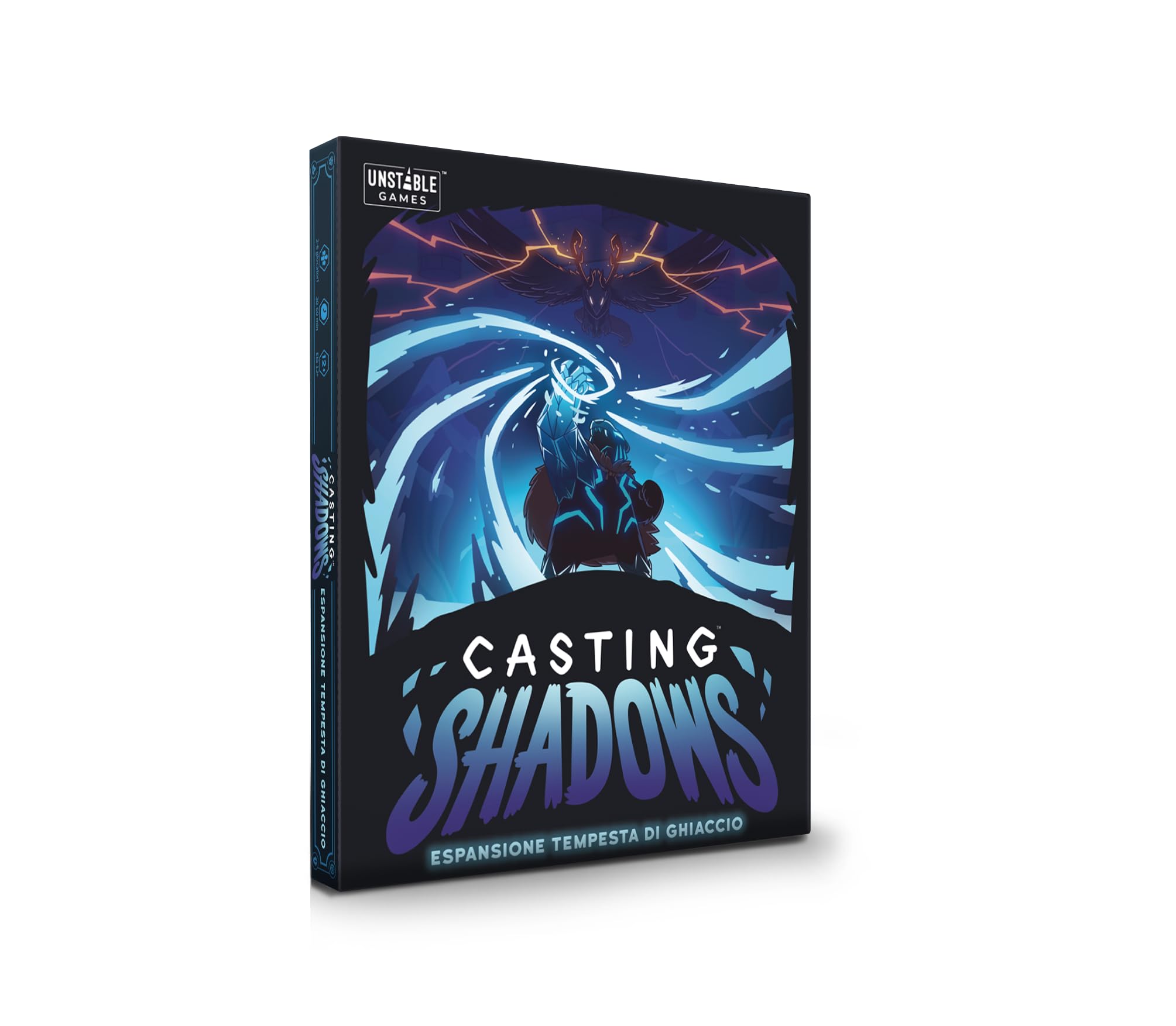Asmodee Casting Shadows Ice Storm, Board Game Expansion, 8+ Years, Italian Edition
