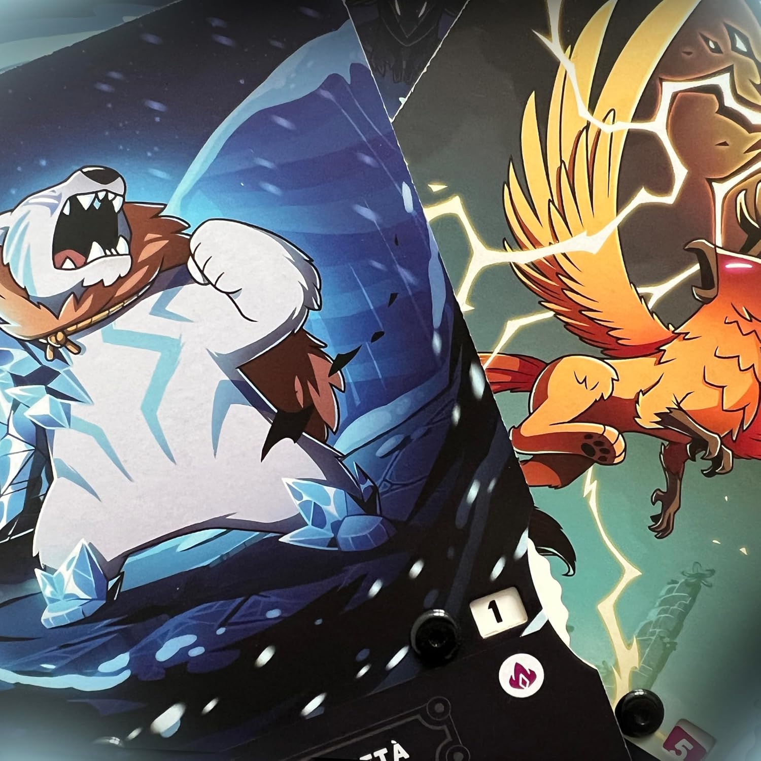Asmodee Casting Shadows Ice Storm, Board Game Expansion, 8+ Years, Italian Edition