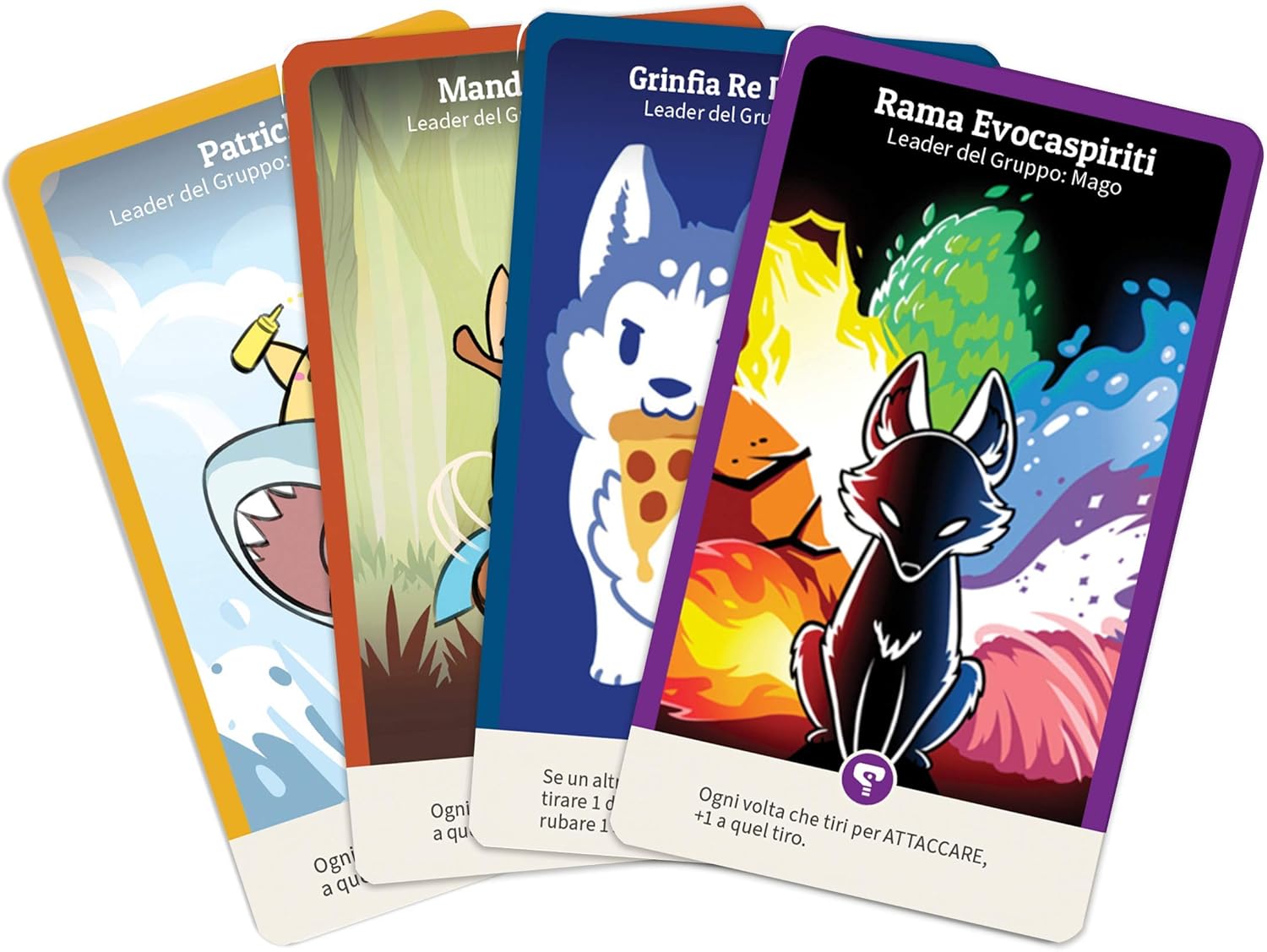 Asmodee Unstable Unicorns Board Game Italian Edition (8567 Italy) & Italy Here To Slay, Card Game, From The Creators Of Unstable Unicorns, Italian Edition, 8568