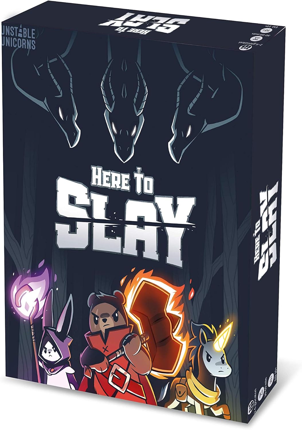 Asmodee Unstable Unicorns Board Game Italian Edition (8567 Italy) & Italy Here To Slay, Card Game, From The Creators Of Unstable Unicorns, Italian Edition, 8568